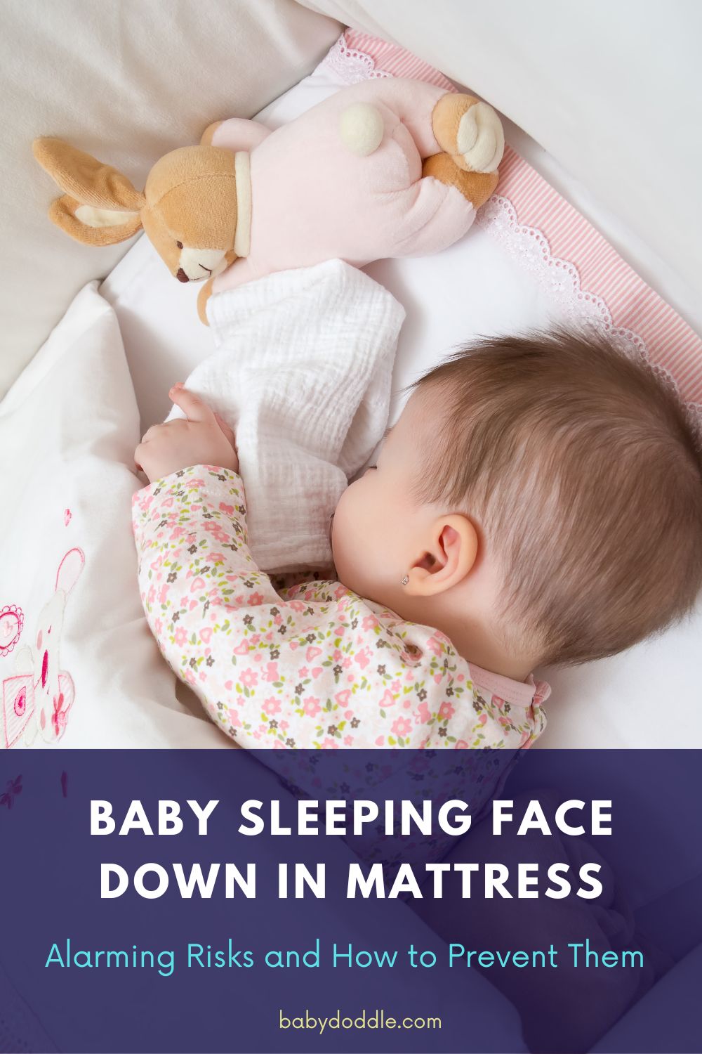 Baby Sleeping Face Down in Mattress