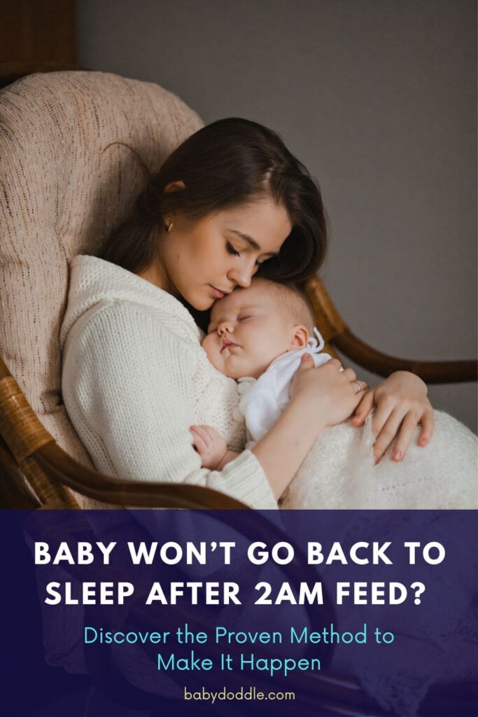 Baby Won’t Go Back to Sleep After 2am Feed Discover the Proven Method to Make It Happen 2