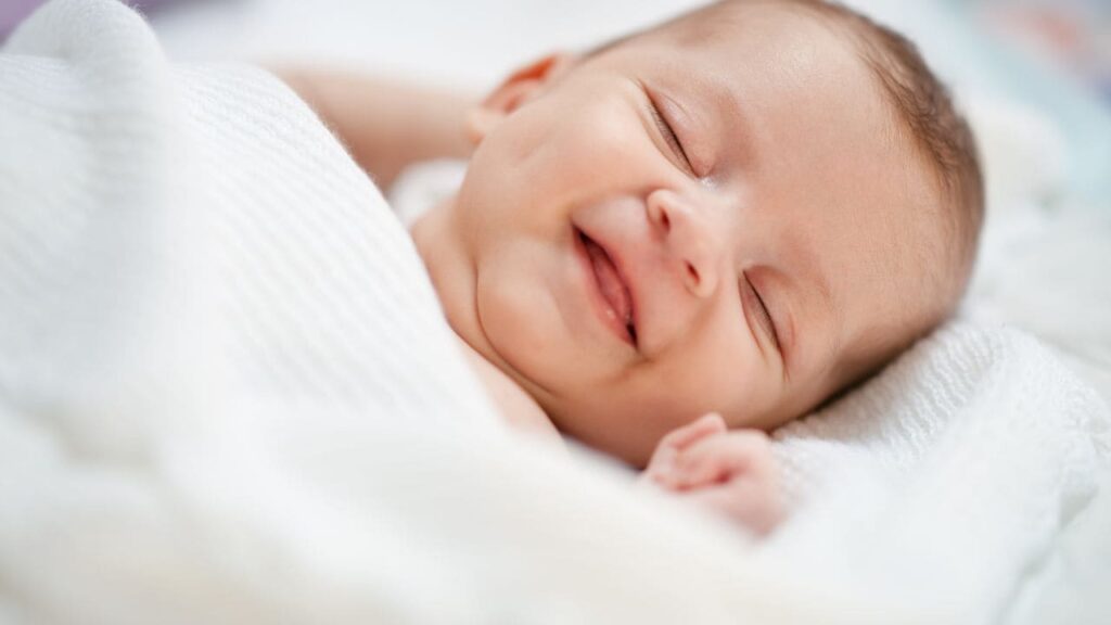When Babies Smile in Their Sleep Do They See Angels 3
