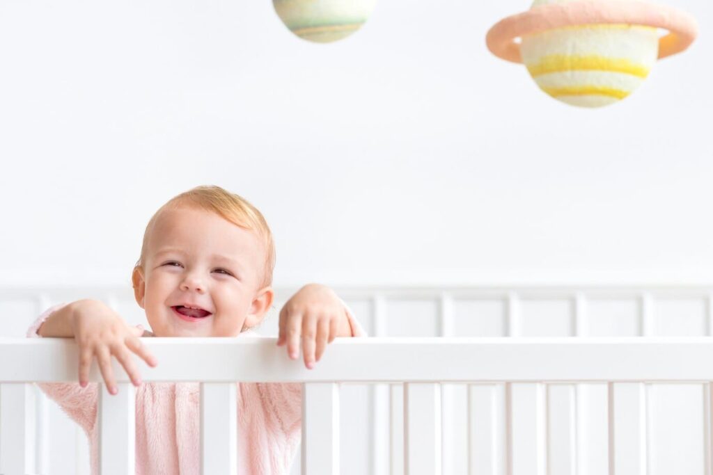 how to protect baby from hitting head in crib