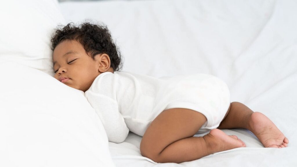 why do babies sleep with their butt in the air 3