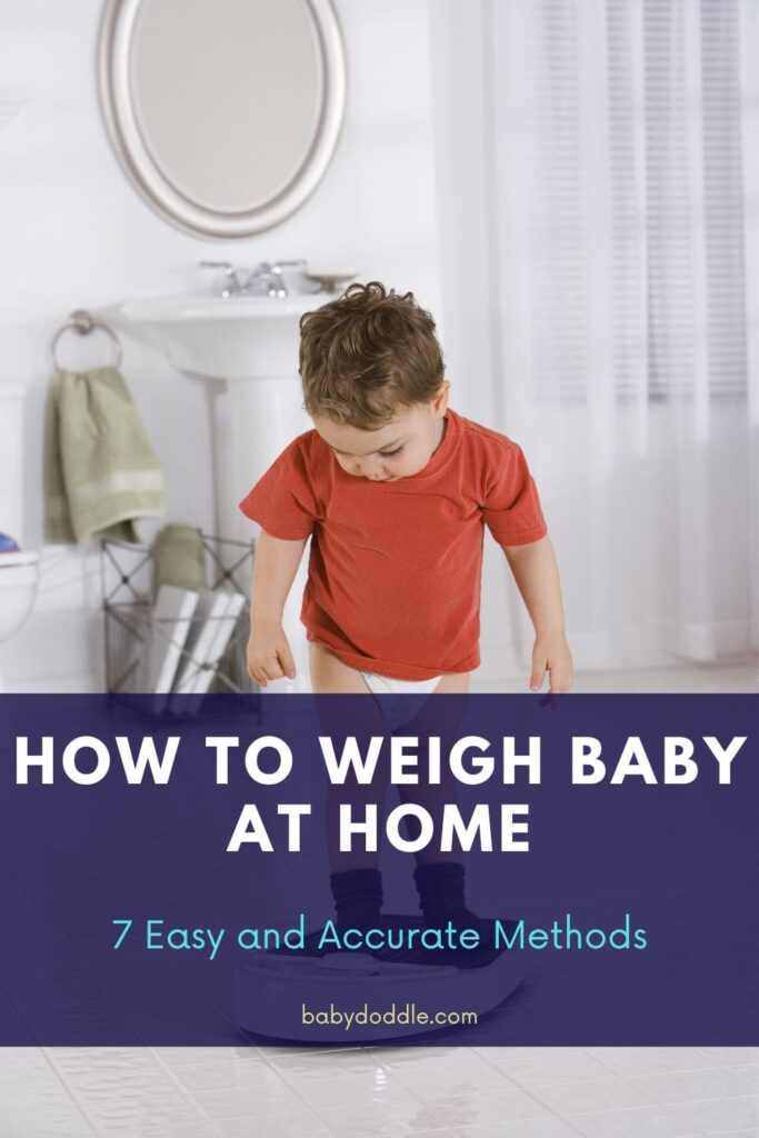 How to Weigh Baby at Home 7