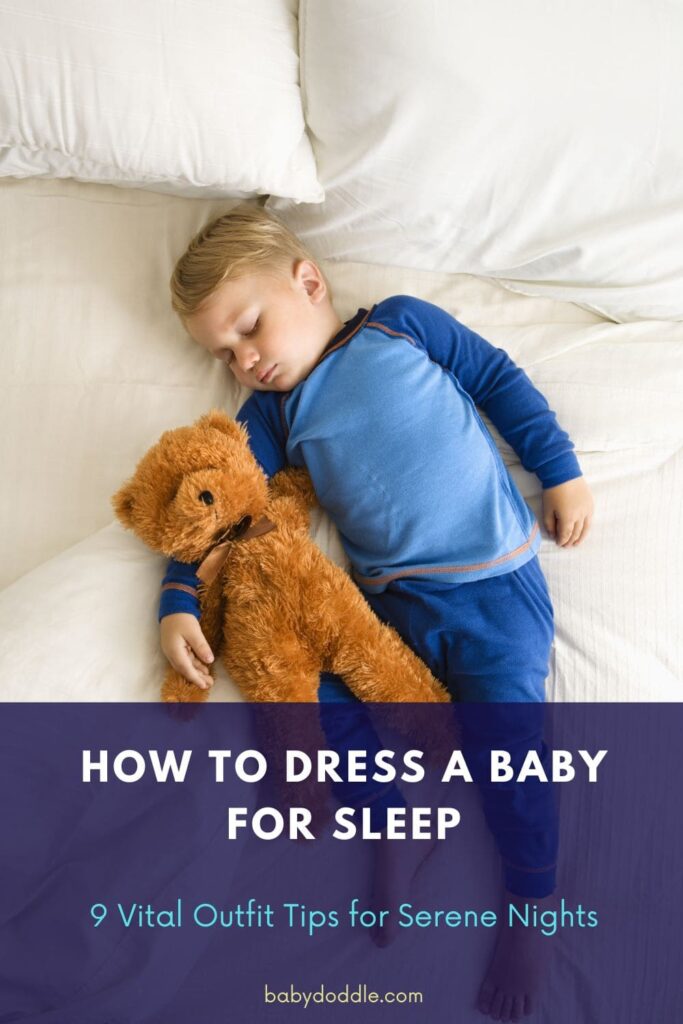 How to Dress a Baby for Sleep 2