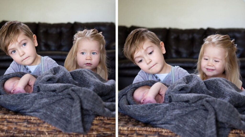 Newborn Pictures with Siblings 3