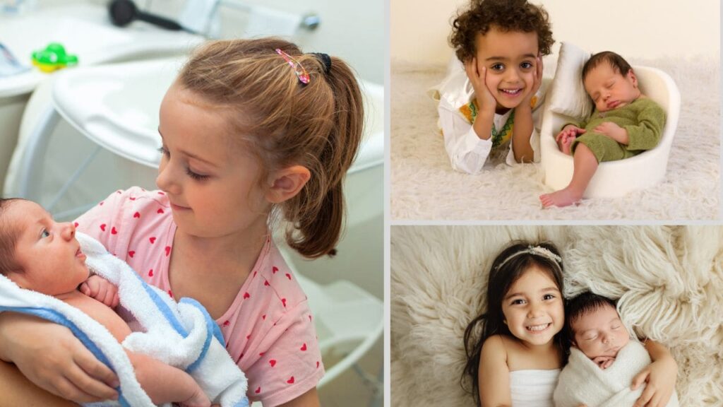 Newborn Pictures with Siblings 7