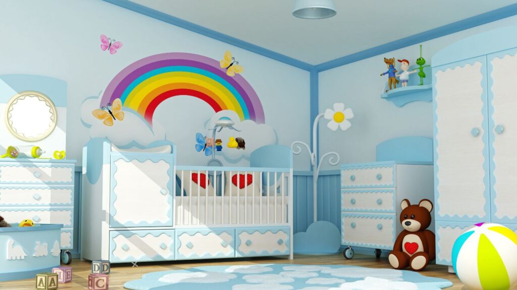 Toddler and Baby Sharing Room 6