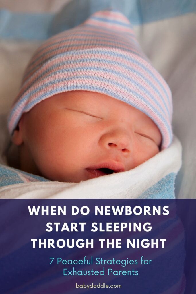 When Do Newborns Start Sleeping Through the Night 2