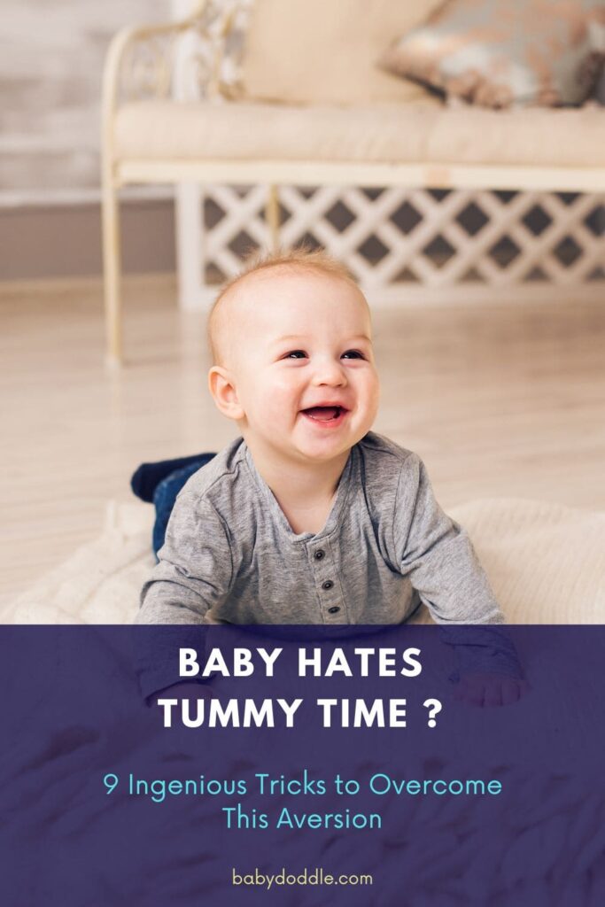 Baby Hates Tummy Time