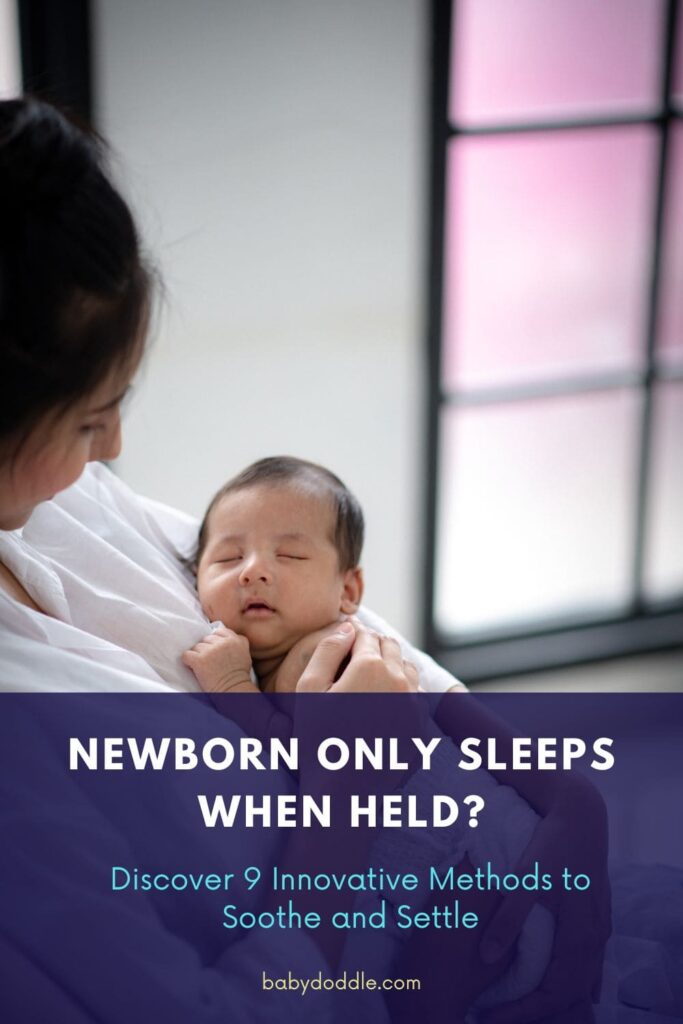 Newborn Only Sleeps When Held