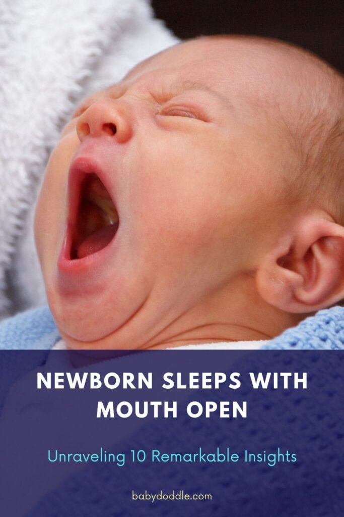 Newborn Sleeps With Mouth Open 2