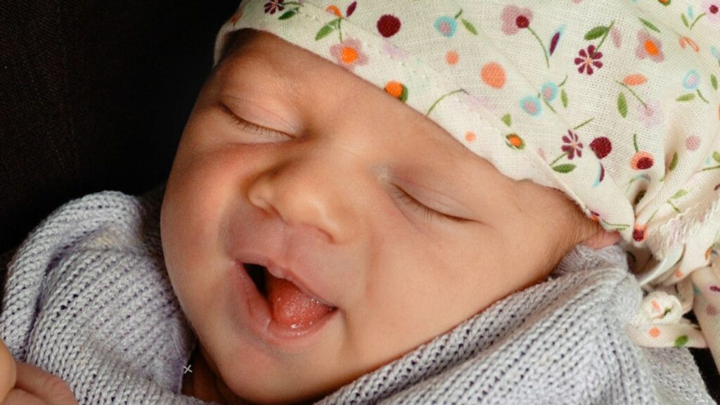 Newborn Sleeps With Mouth Open 5
