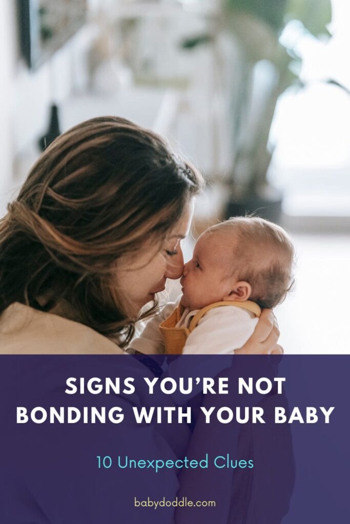 Signs You’re Not Bonding with Your Baby