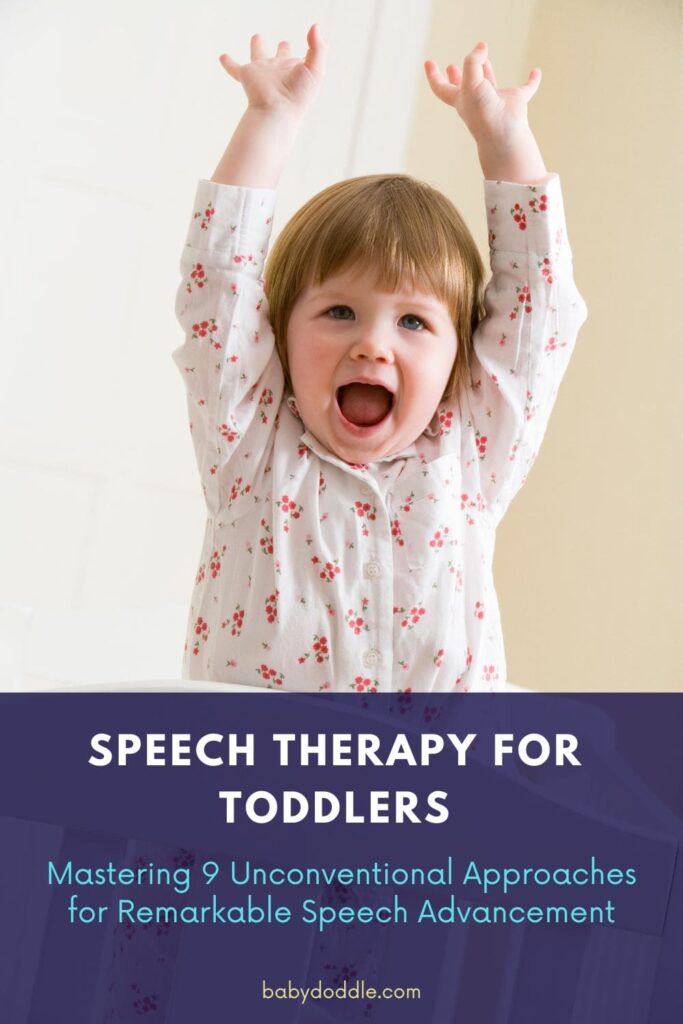 Speech Therapy for Toddler